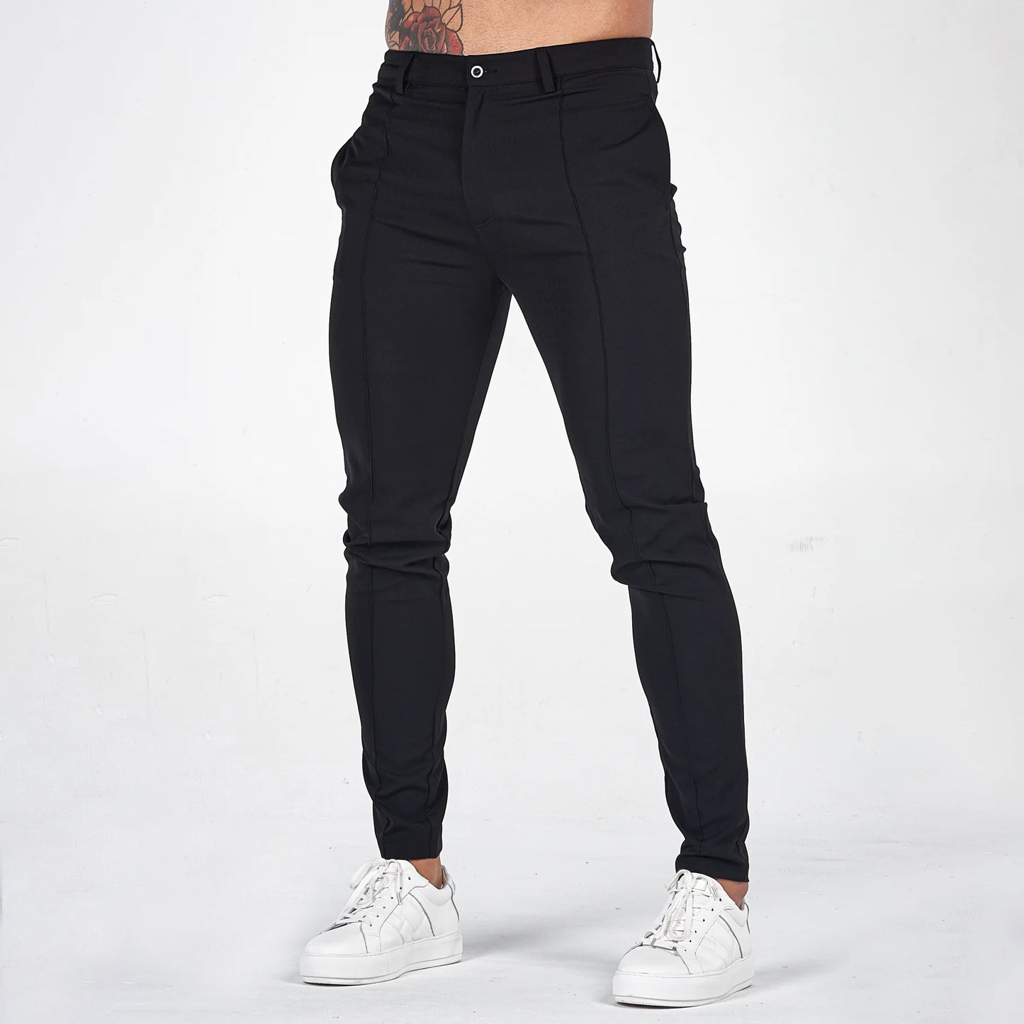 SKINNY FIT TROUSER NEGRO