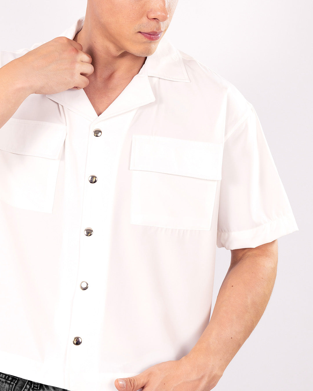 CAMISA BOXY FIT BLANCO