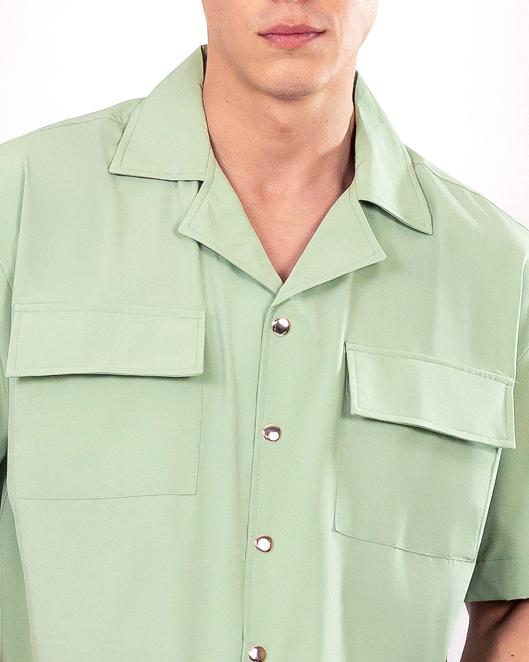 CAMISA BOXY FIT VERDE