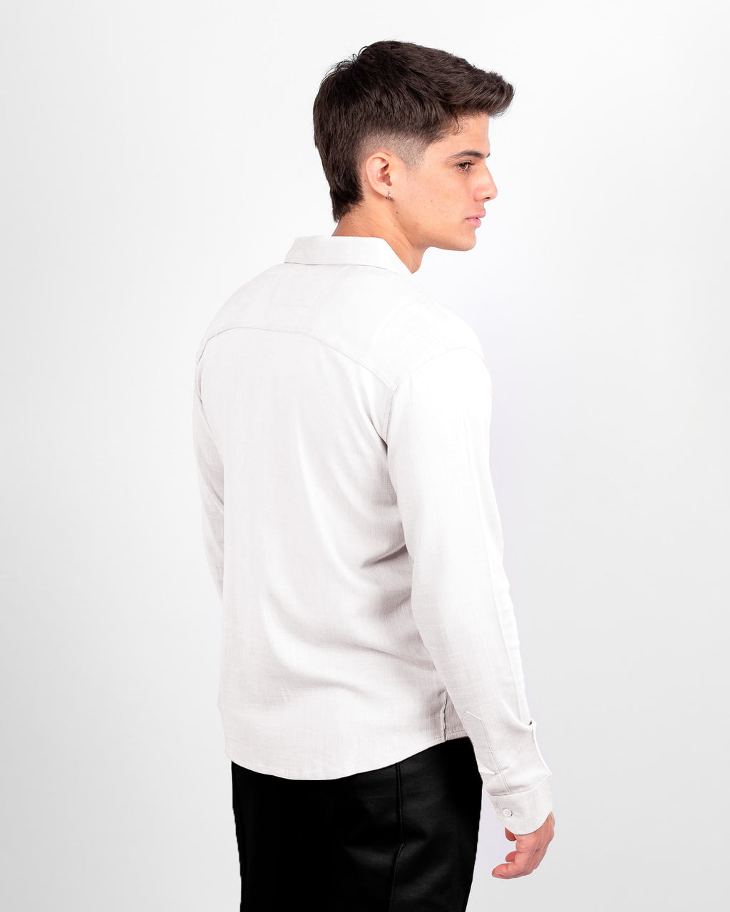 CAMISA LINO M/L PERLA