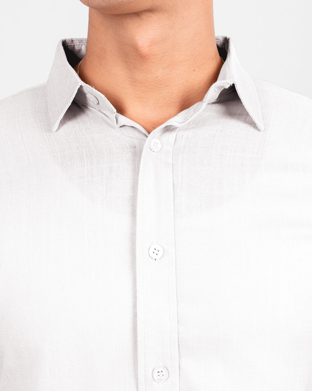 CAMISA LINO M/L PERLA