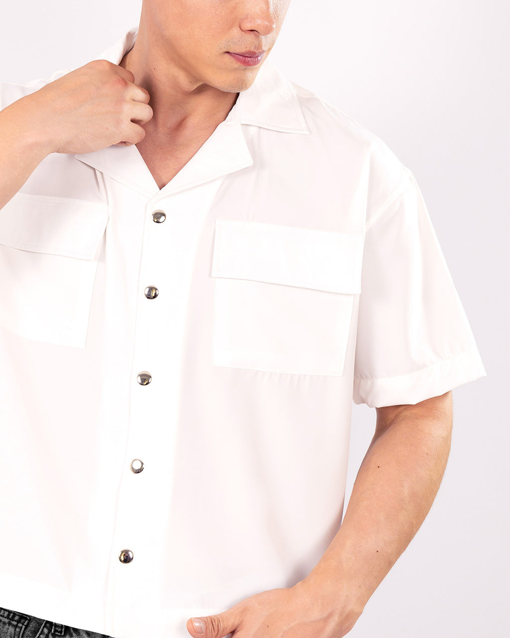 CAMISA BOXY FIT BLANCO
