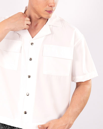 CAMISA BOXY FIT BLANCO