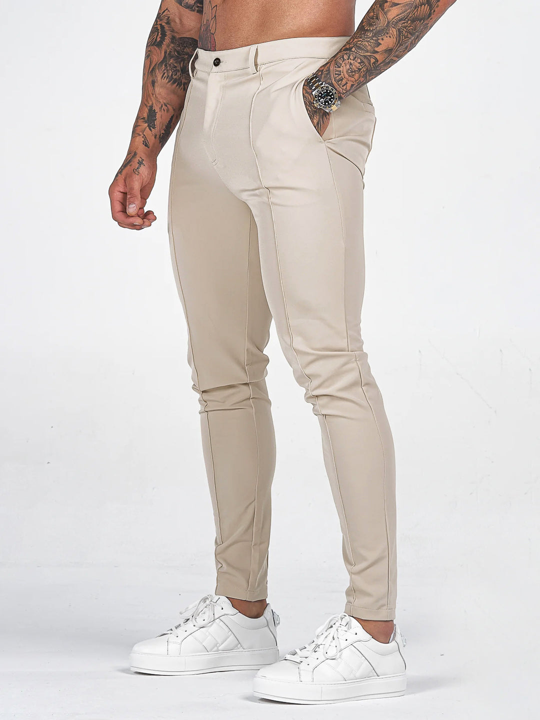 TROUSER PANTS | BEIGE