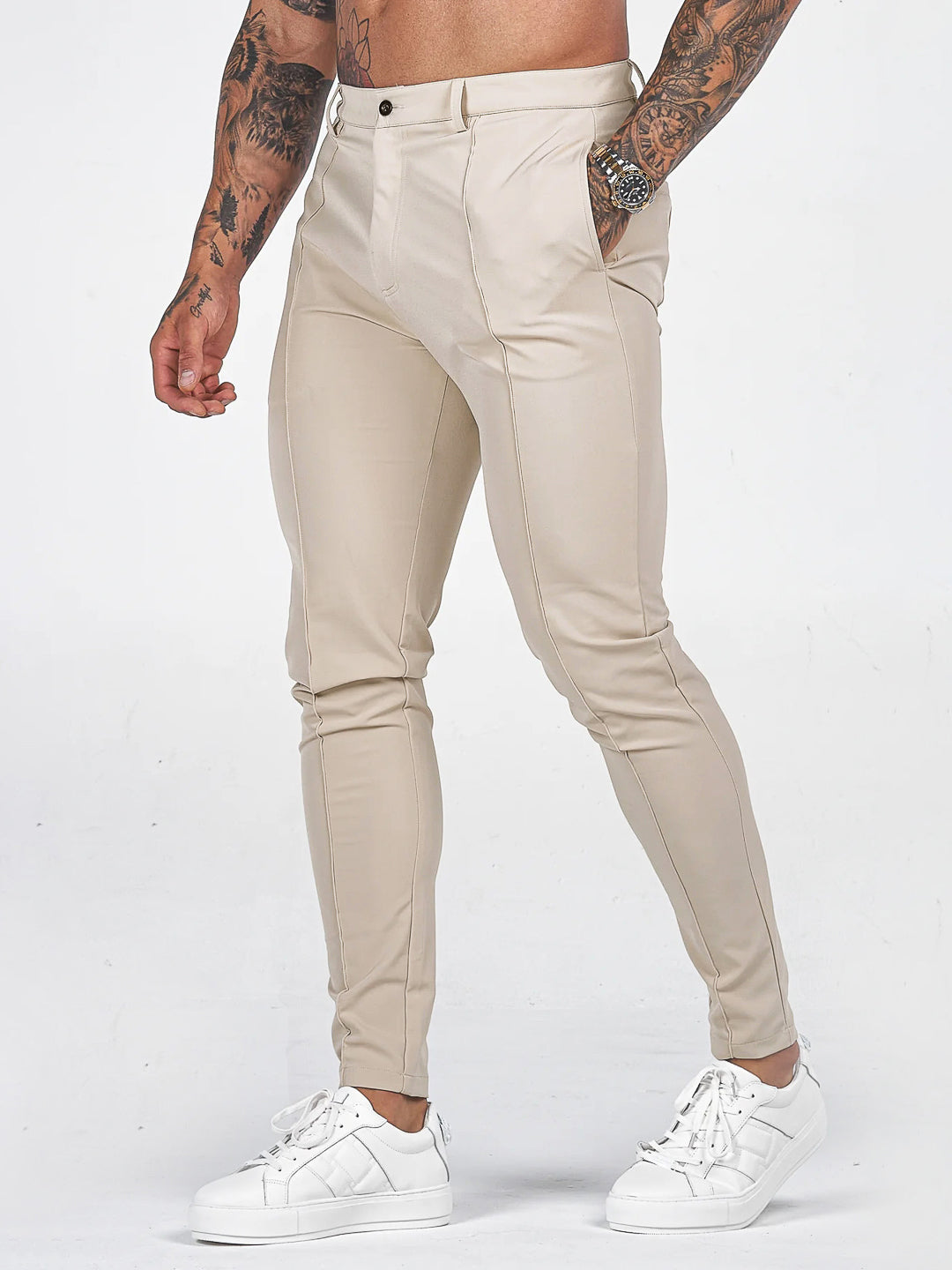 TROUSER PANTS | BEIGE